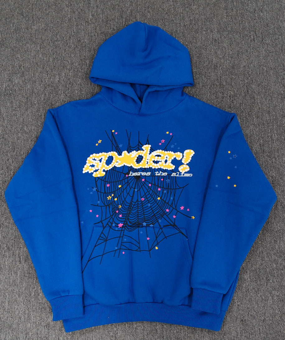 SP5DER Spider Web Heavyweight Hoodie & Sweatpants Set