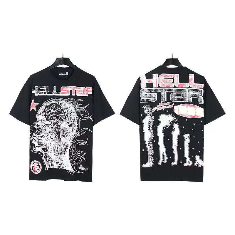HELL Vintage Washed Graphic Tee – Oversized Unisex Short Sleeve T-Shirt