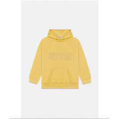 FOG Essentials Vintage Washed Pullover Hoodie – 2023SS Unisex American Streetwear