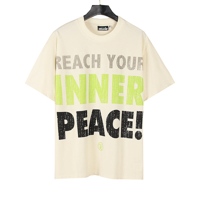 HELLSTAR Washed Vintage Graphic Tee — Unisex Oversized Streetwear