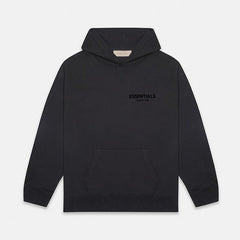 FOG Essentials Front & Back Flocked Logo Pullover Hoodie – 2022SS Unisex American Streetwear