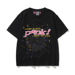 SP555DER Spider Web Graphic Tee