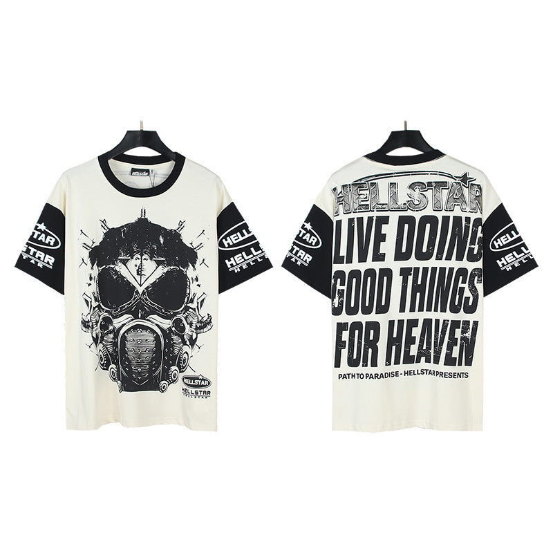 Hellstar Oversized Cotton Streetwear Tee – Unisex