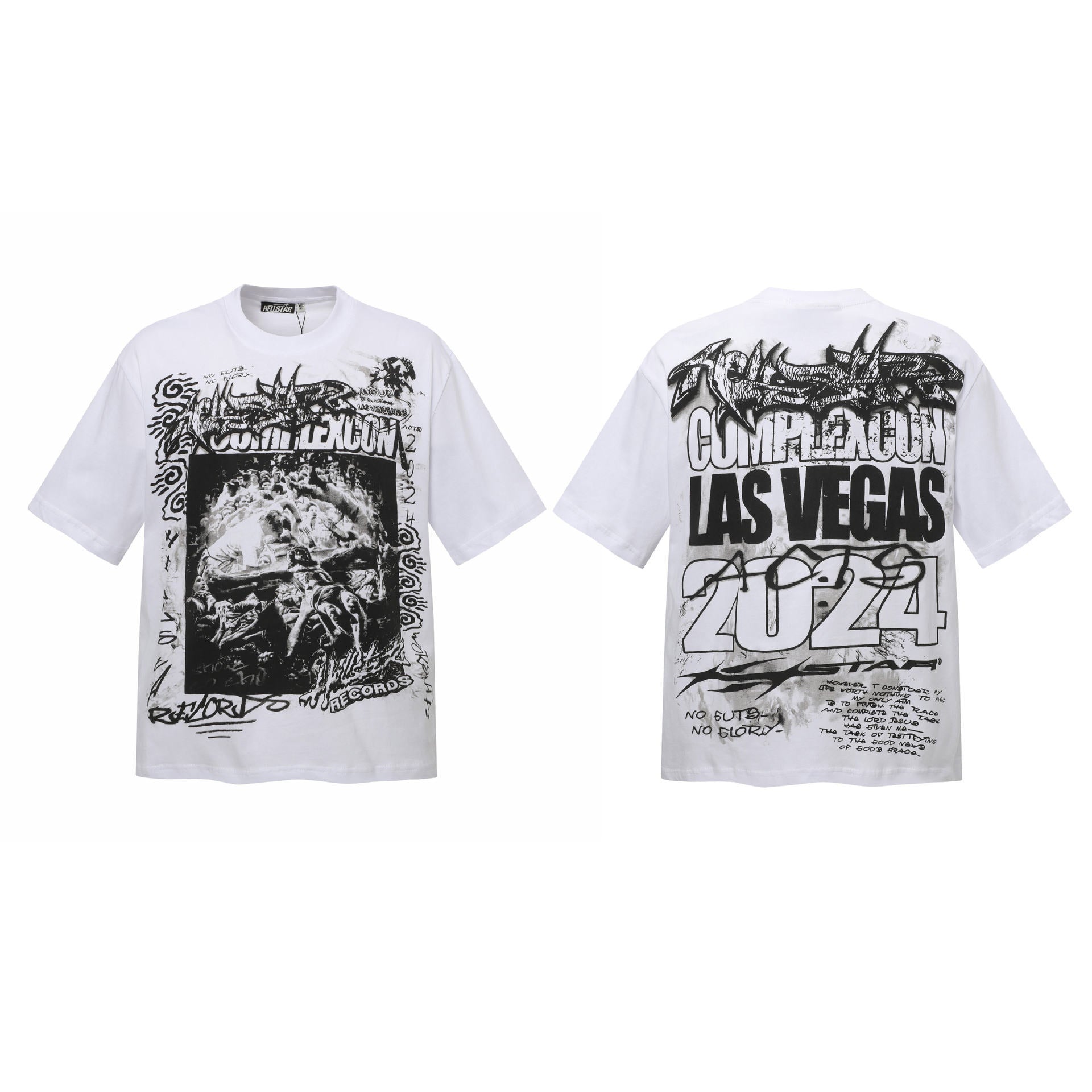 Hellstar Oversized Streetwear Graphic Tee