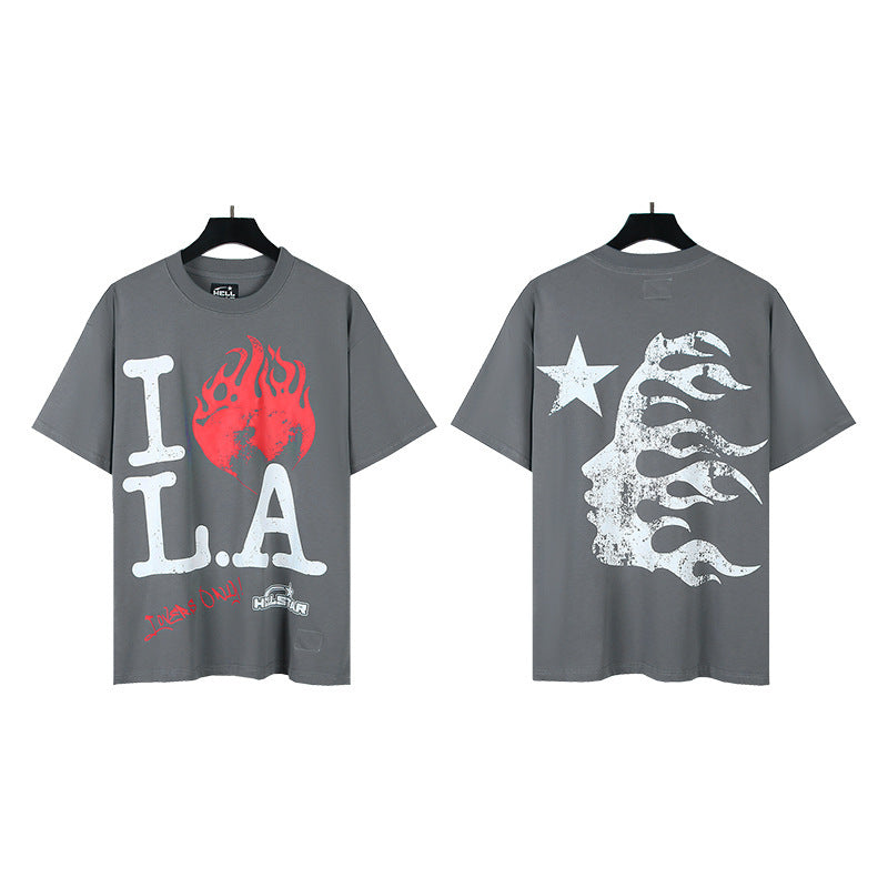 Hellstar Oversized Cotton Streetwear Tee – Unisex
