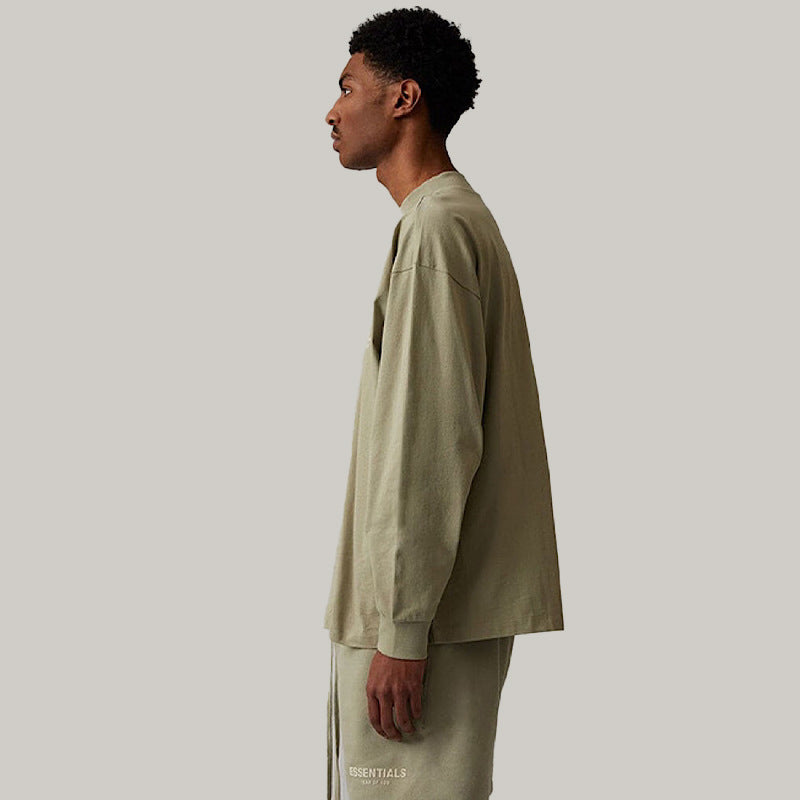 FOG Essentials Flocked Long Sleeve Hoodie – 2022SS Men's Streetwear