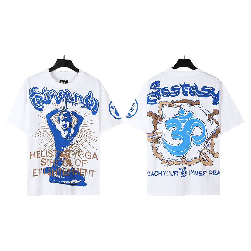 Hellstar Oversized Cotton Streetwear Tee – Unisex