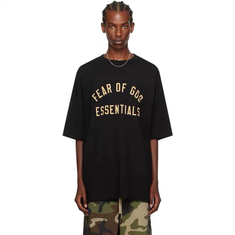 FOG Essentials Discharge Print Heavyweight Short Sleeve T-Shirt – 2024 Fall/Winter