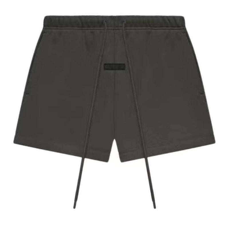 FOG Essentials Classic Rolled-Hem Shorts – 2024SS Unisex American Streetwear