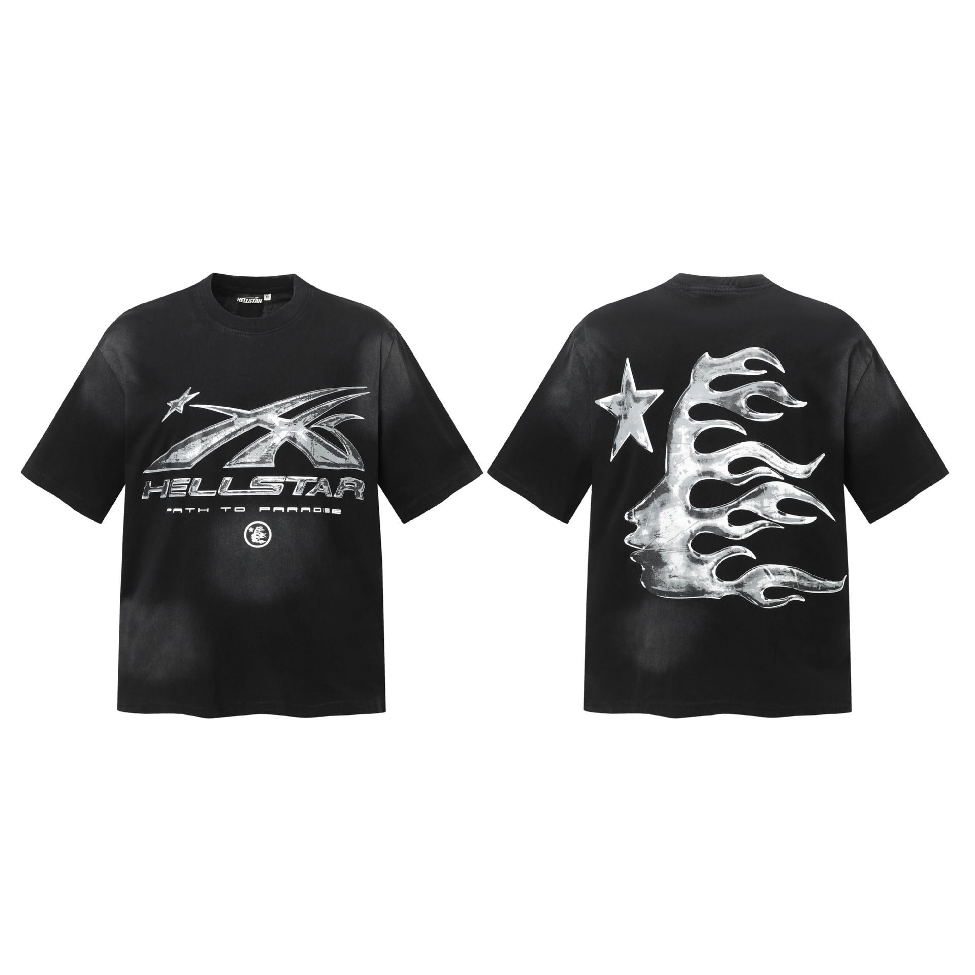 Hellstar Washed Oversized Short Sleeve Tee