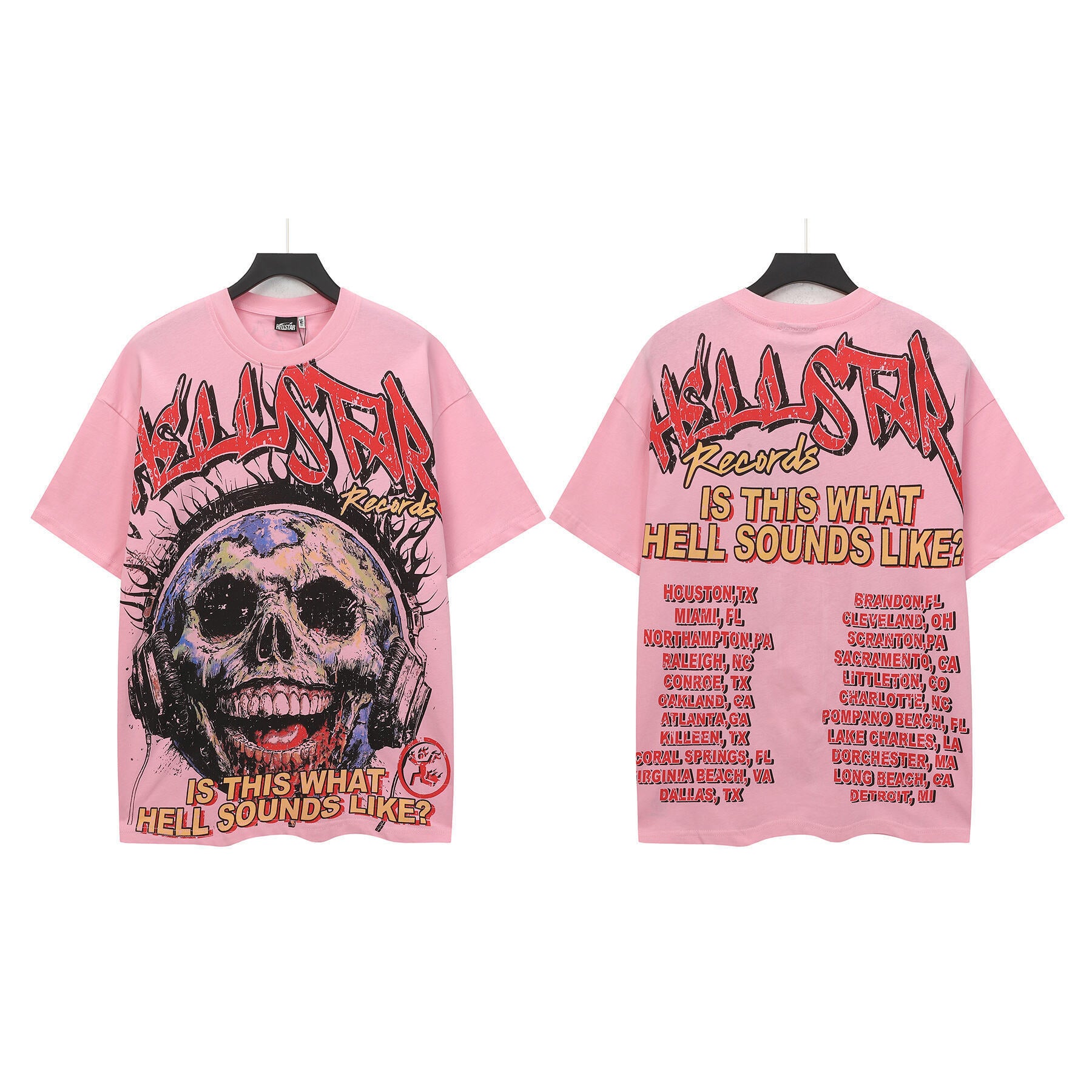 Hellstar Oversized Streetwear Graphic Tee