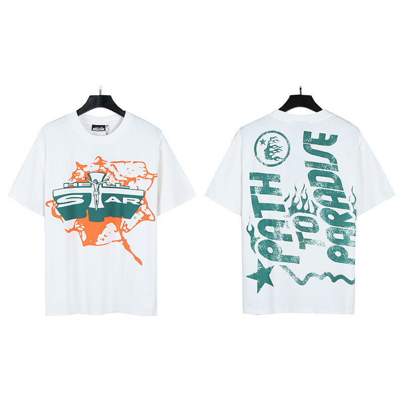 Hellstar Oversized Cotton Streetwear Tee – Unisex