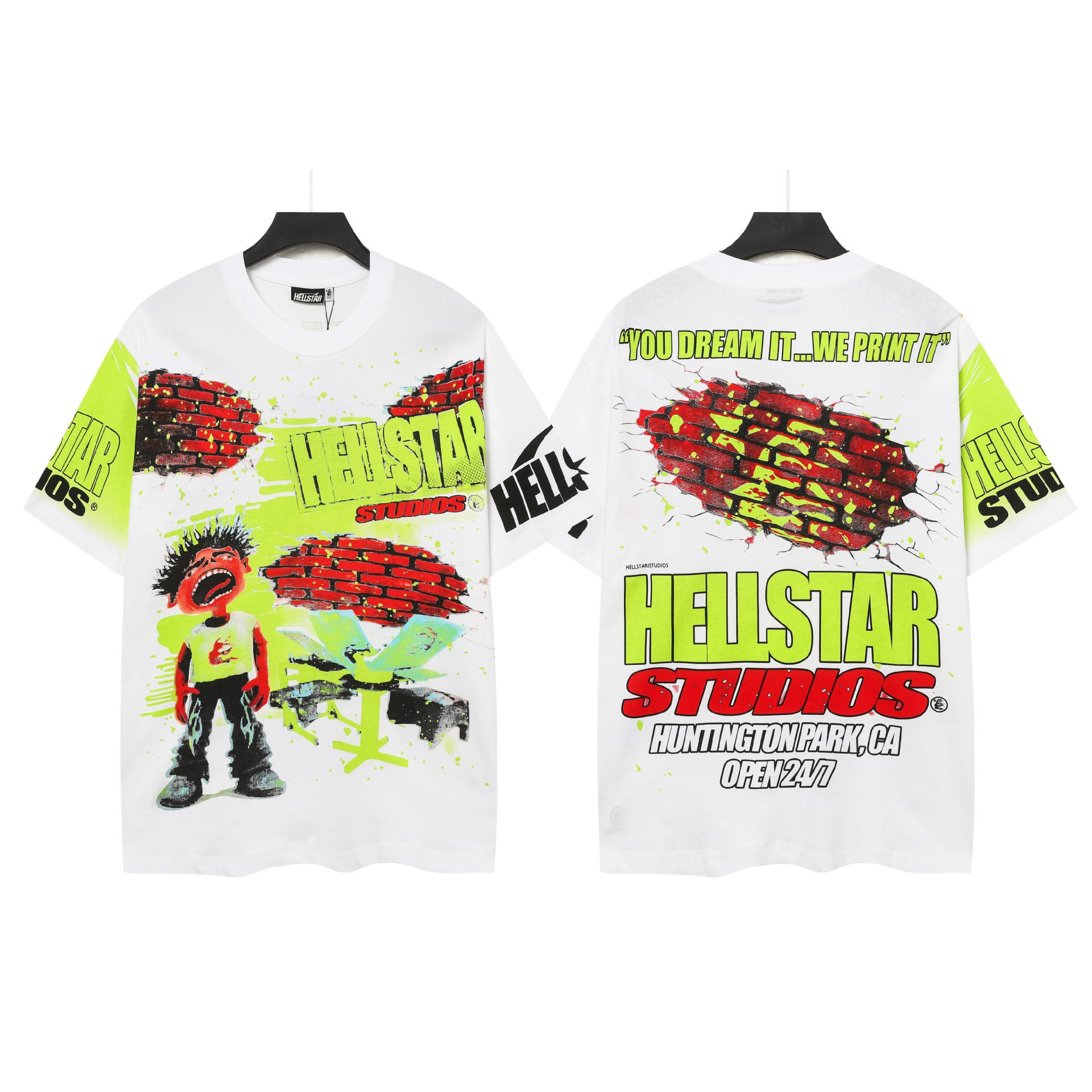Hellstar Oversized Streetwear Graphic Tee