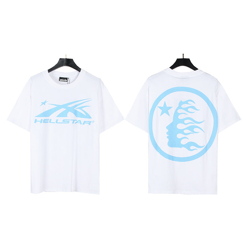 HELLSTAR 2025 SS Washed Vintage Graphic Tee — Unisex Oversized Streetwear