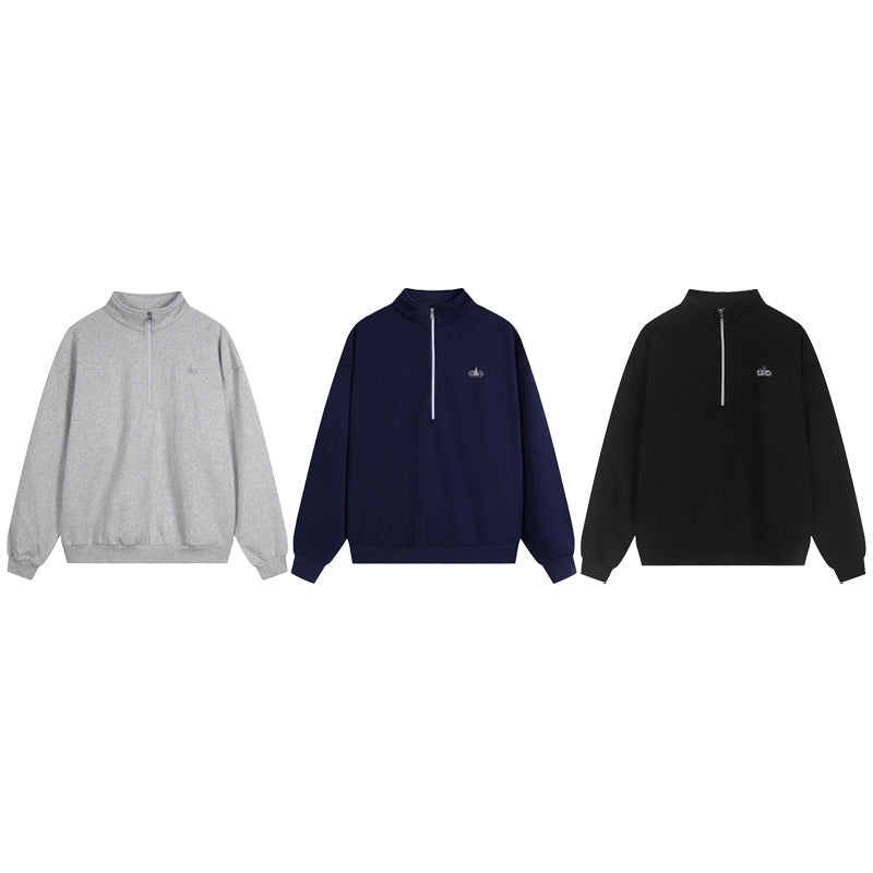 Alo Half-Zip Hoodie & Sweatsuit Set – Relaxed Unisex American Athleisure