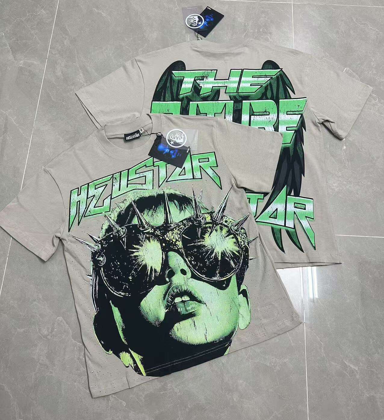 Hellstar Oversized Streetwear Graphic Tee