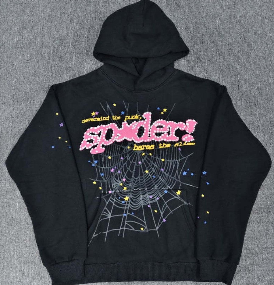 SP5DER Spider Web Heavyweight Hoodie & Sweatpants Set