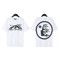 HELLSTAR 2025 SS Washed Vintage Graphic Tee — Unisex Oversized Streetwear