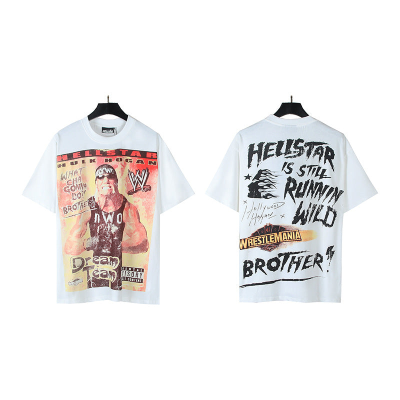 Hellstar Oversized Cotton Streetwear Tee – Unisex