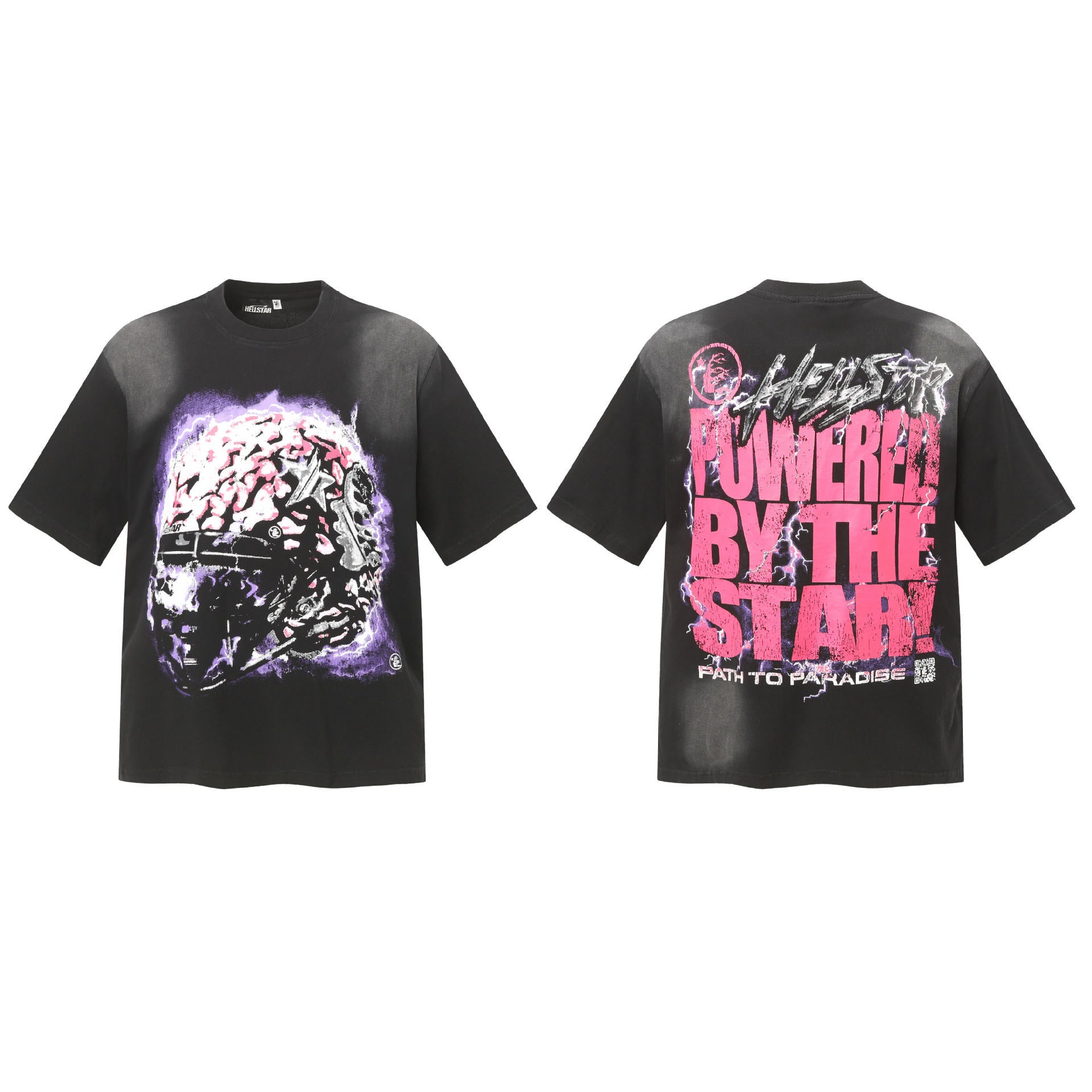 Hellstar Washed Oversized Short Sleeve Tee