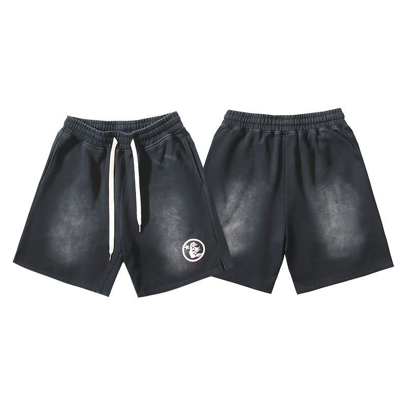 Hellstar Series Terry Fleece Drawstring Shorts – Unisex