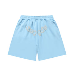 Sp5der 555555 Spider Web Bubble Letter Shorts