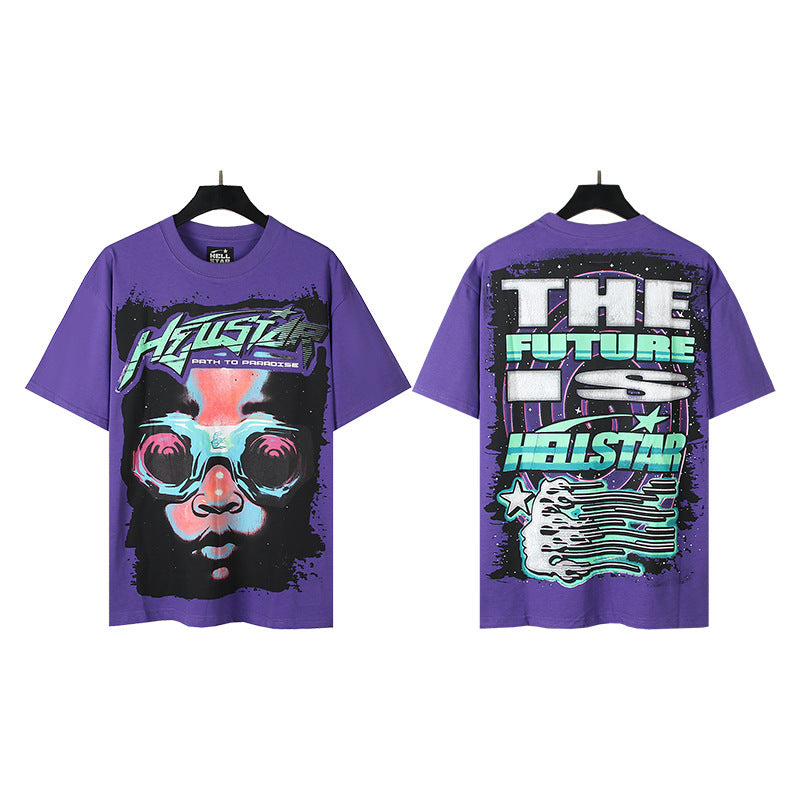 Hellstar Oversized Cotton Streetwear Tee – Unisex