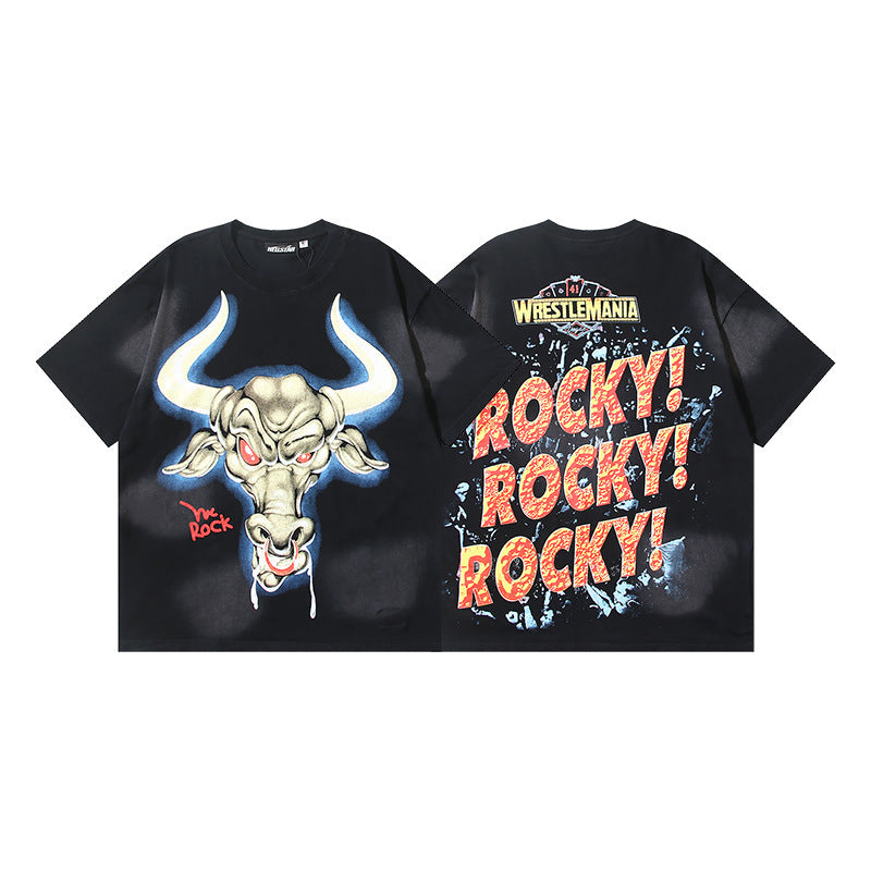 Hellstar Washed Graphic Oversized Tee – Unisex