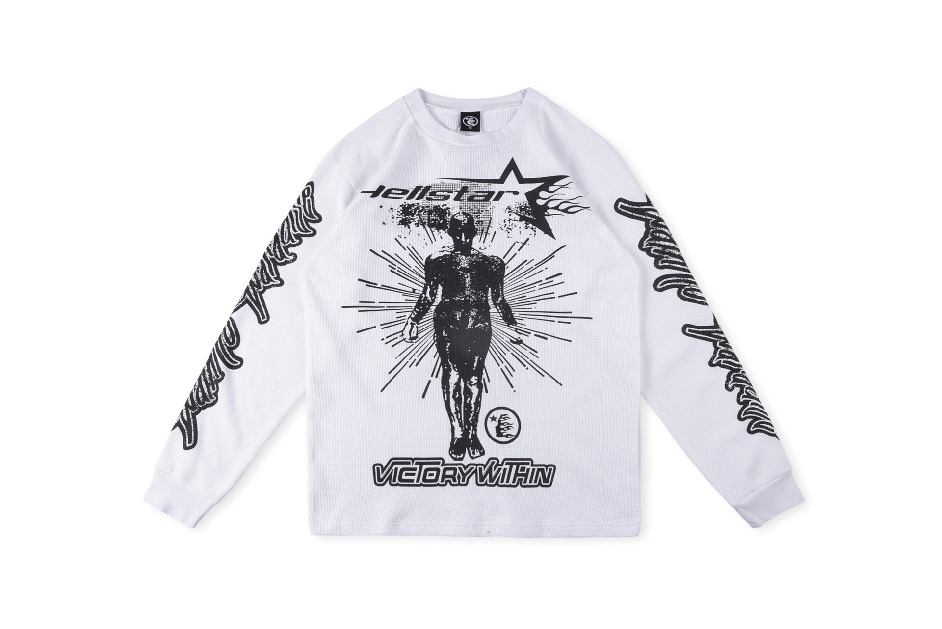 2025 Hellstar Streetwear Hip-Hop Long Sleeve Tee – Unisex