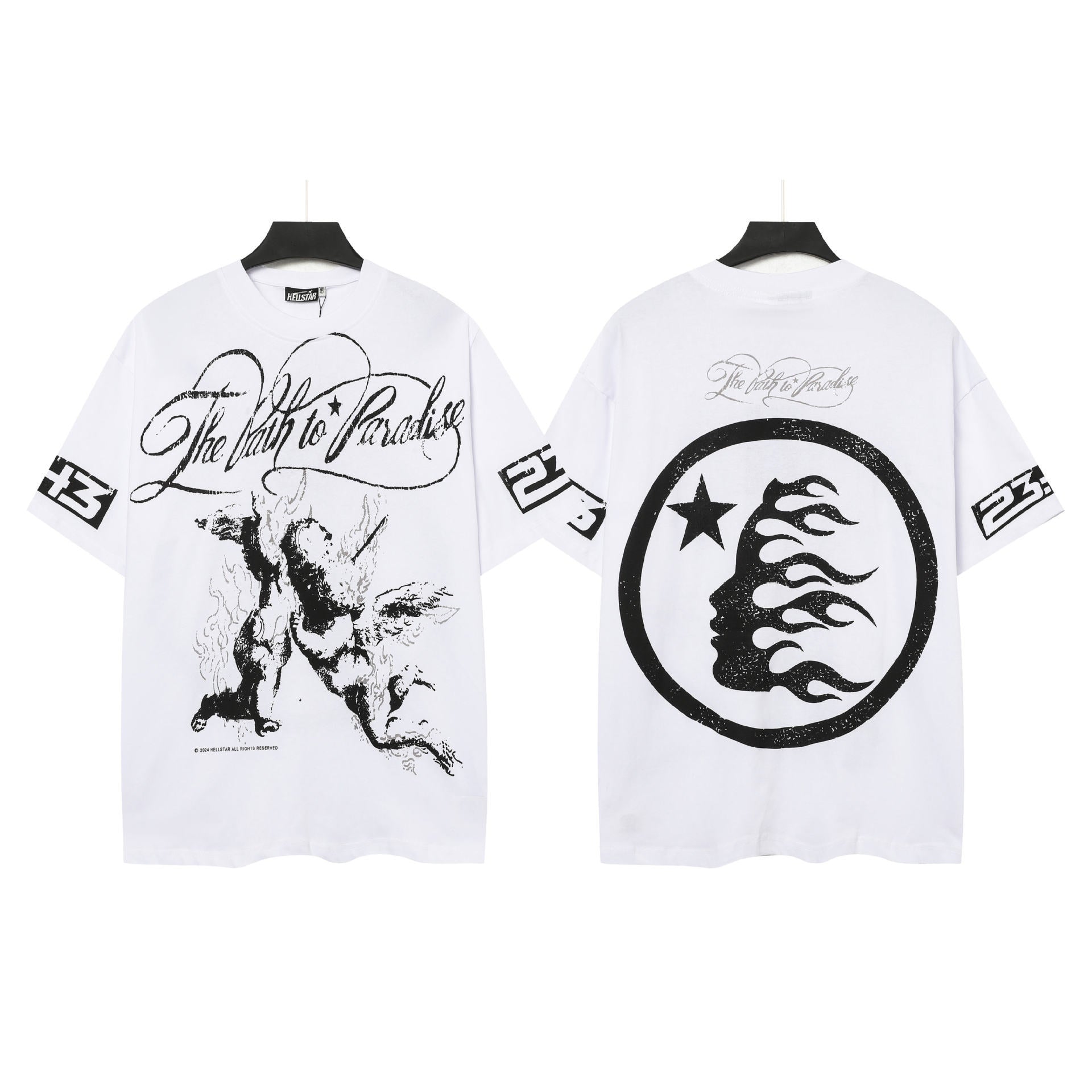 Hellstar Oversized Streetwear Graphic Tee
