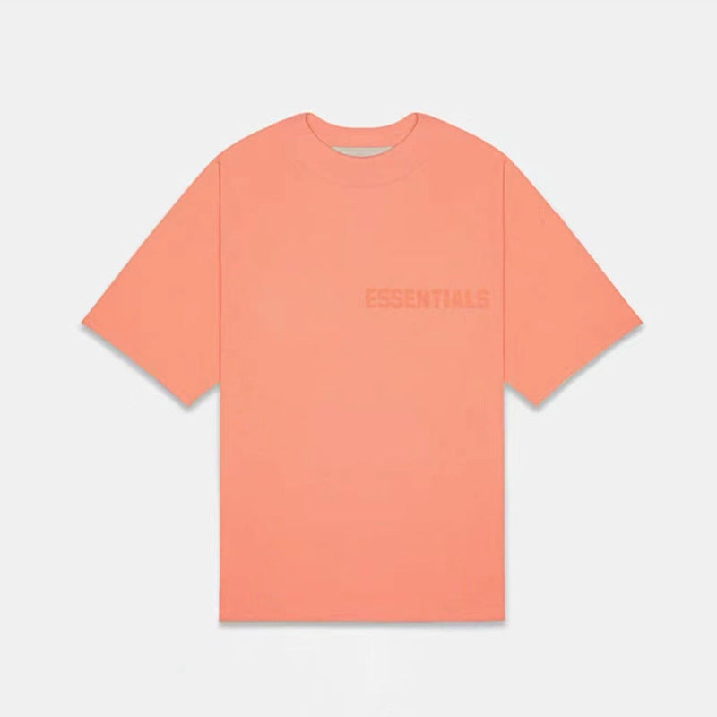 FOG Essentials Flocked Logo Crewneck T-Shirt – 2022FW Men's American Streetwear