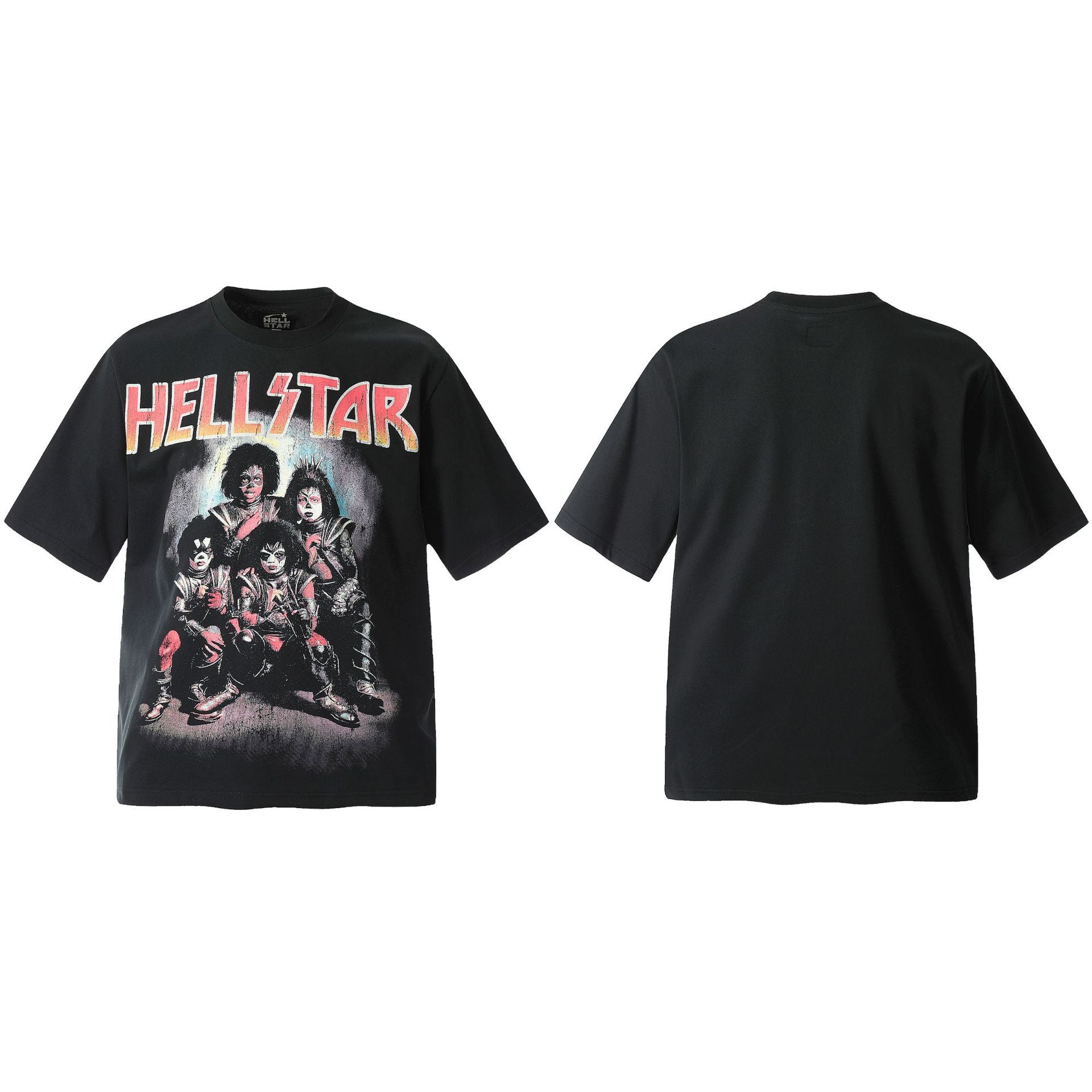 HELLSTAR Vintage Graphic Print Oversized Tee – Unisex Streetwear