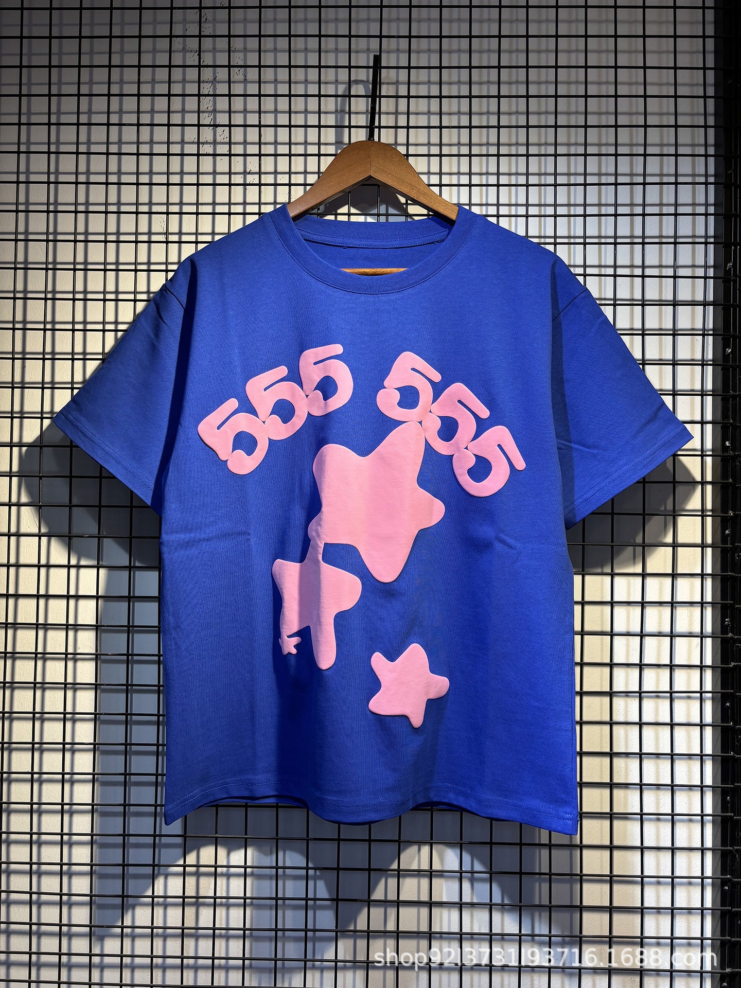 Sp5der Spider Web Bubble Letter Graphic Tee