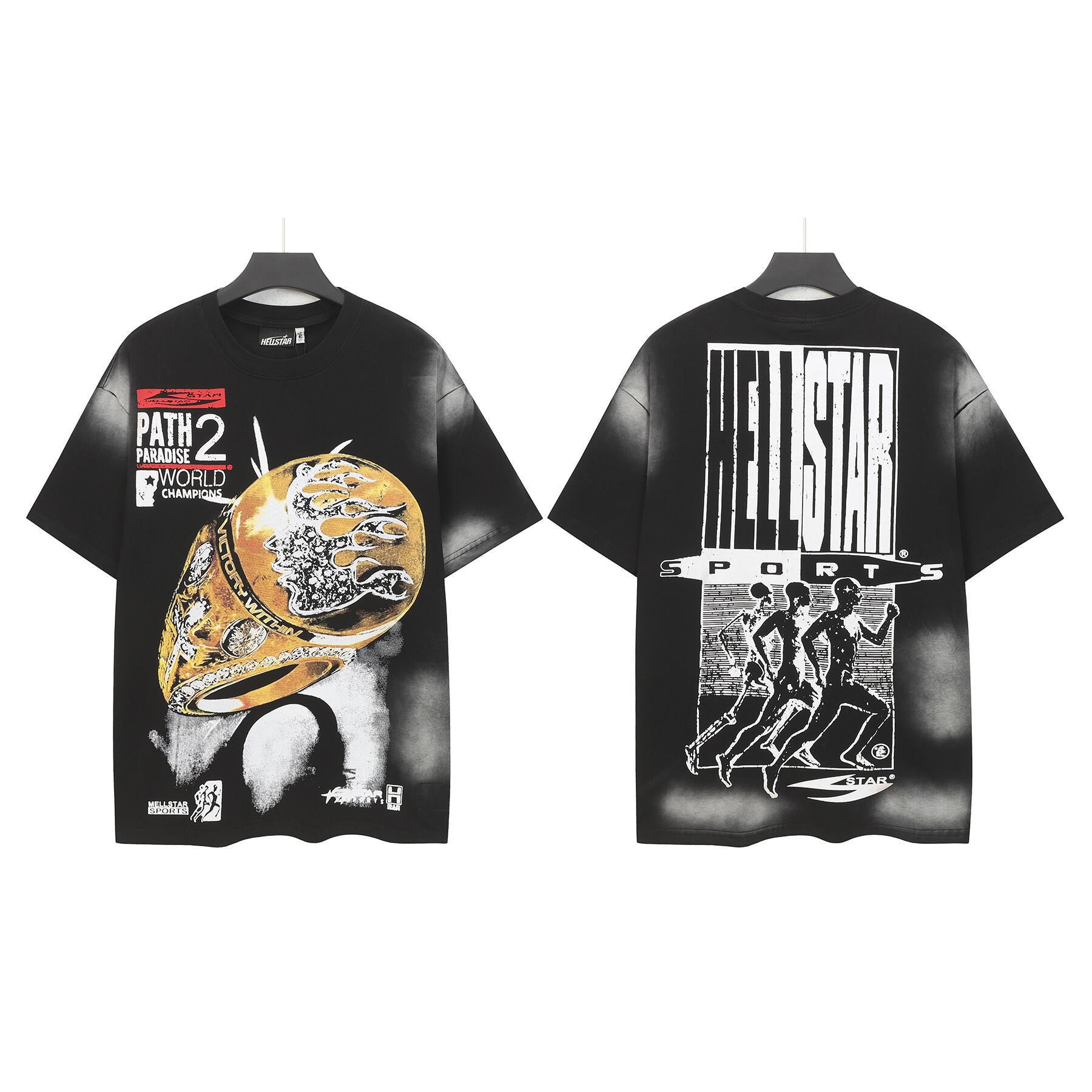 Hellstar Washed Oversized Short Sleeve Tee