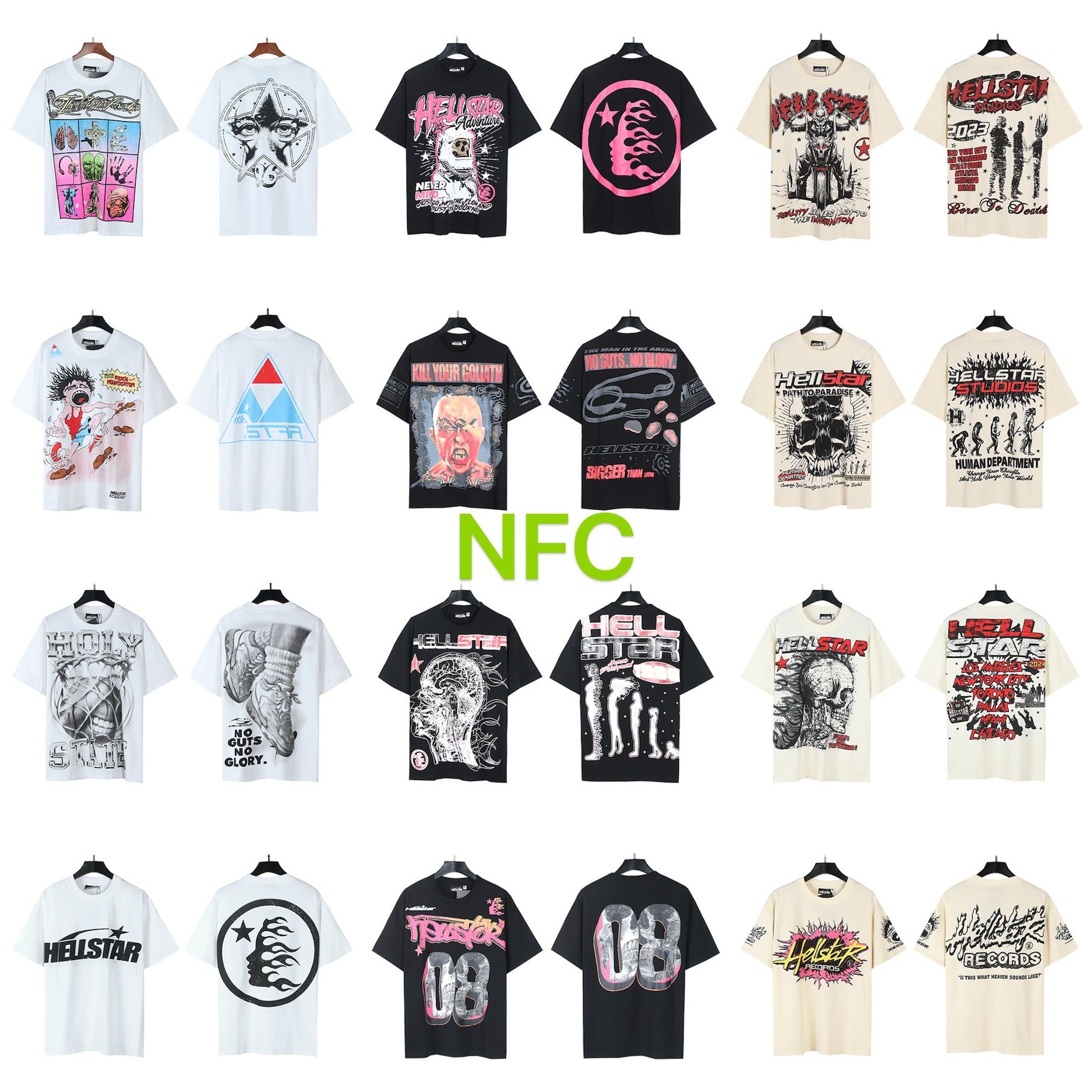 Hellstar Oversized Cotton Streetwear Tee – Unisex