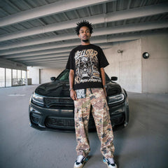 HELLSTAR Vintage Graphic Print Oversized Tee – Unisex Streetwear
