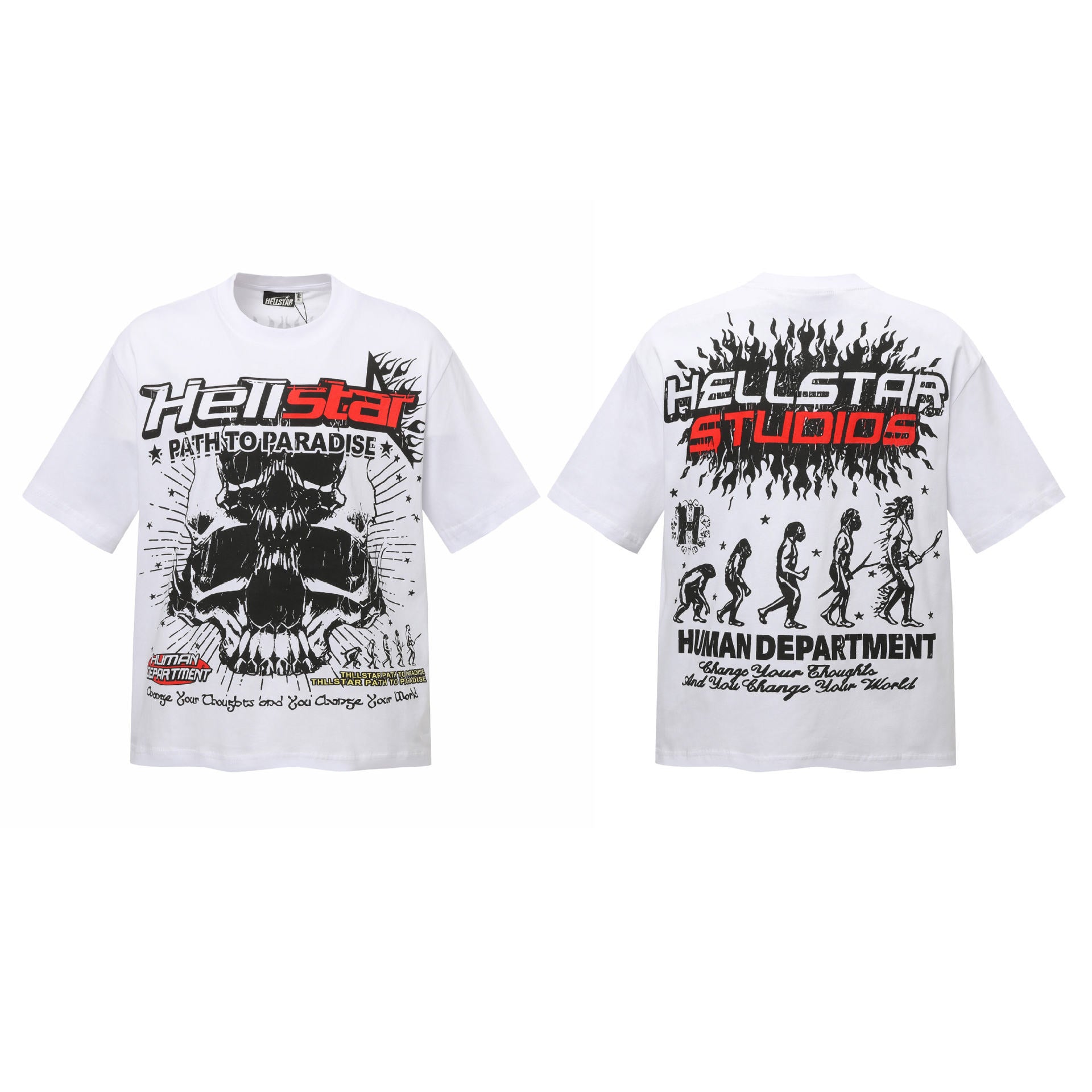 Hellstar Oversized Streetwear Graphic Tee