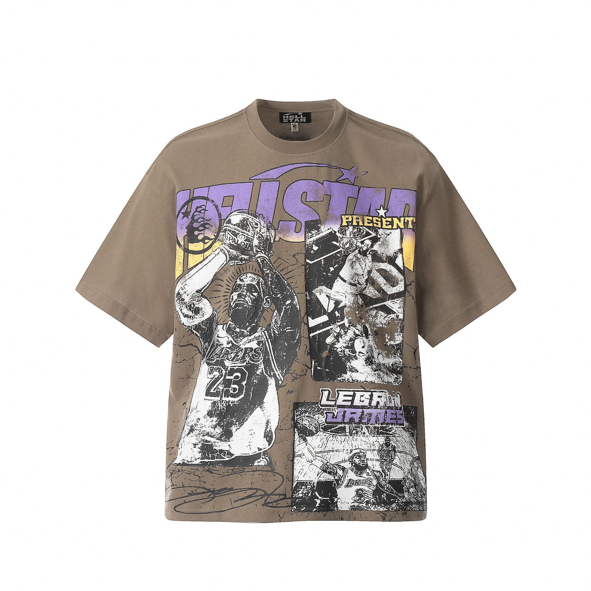 HELLSTAR Vintage Graphic Print Oversized Tee – Unisex Streetwear