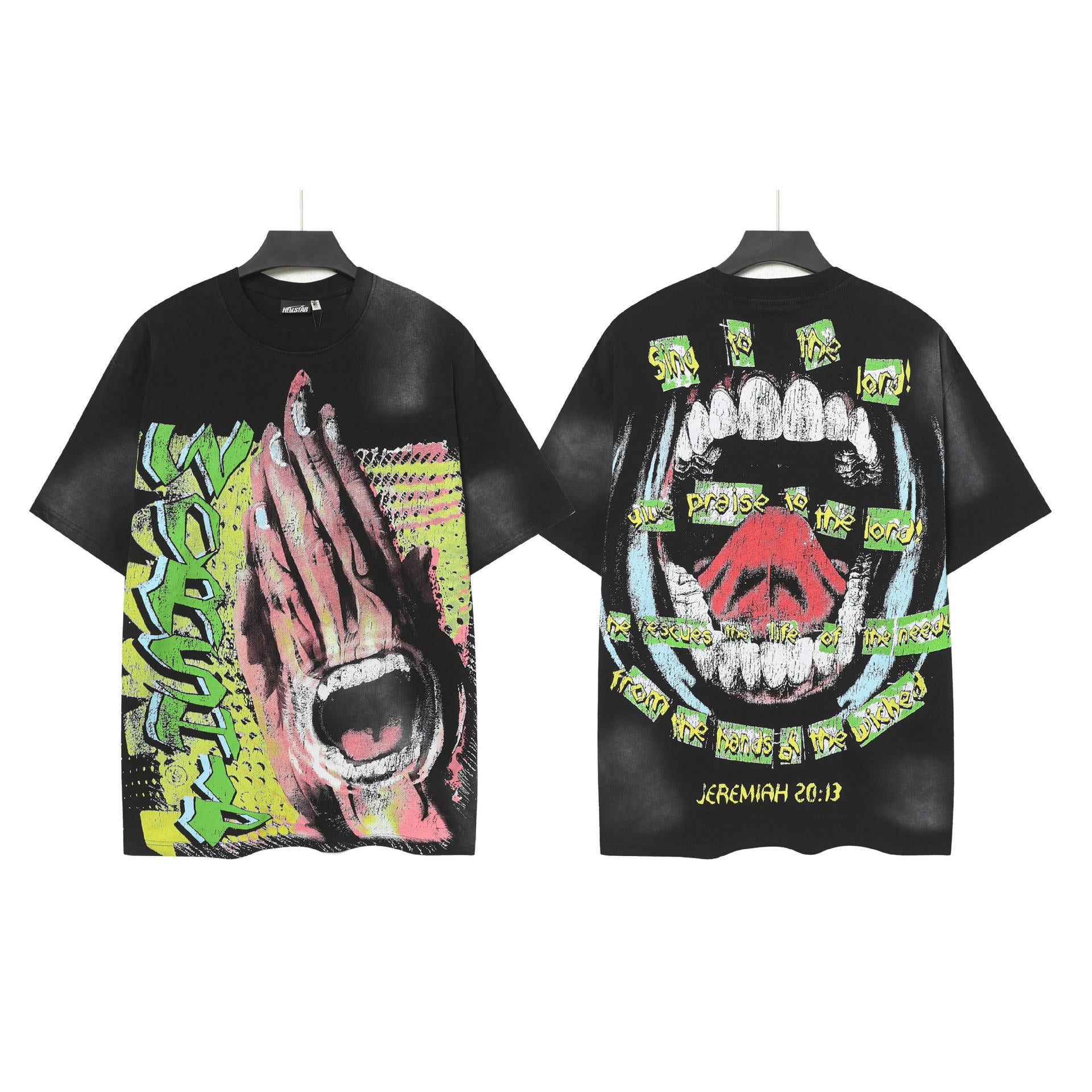 Hellstar Washed Oversized Short Sleeve Tee