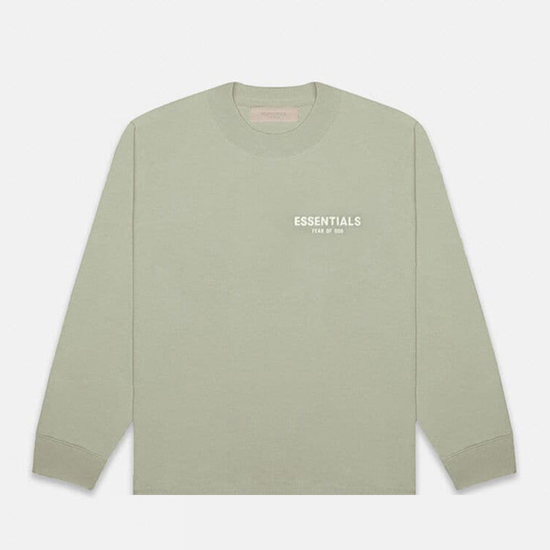 FOG Essentials Flocked Long Sleeve Hoodie – 2022SS Men's Streetwear